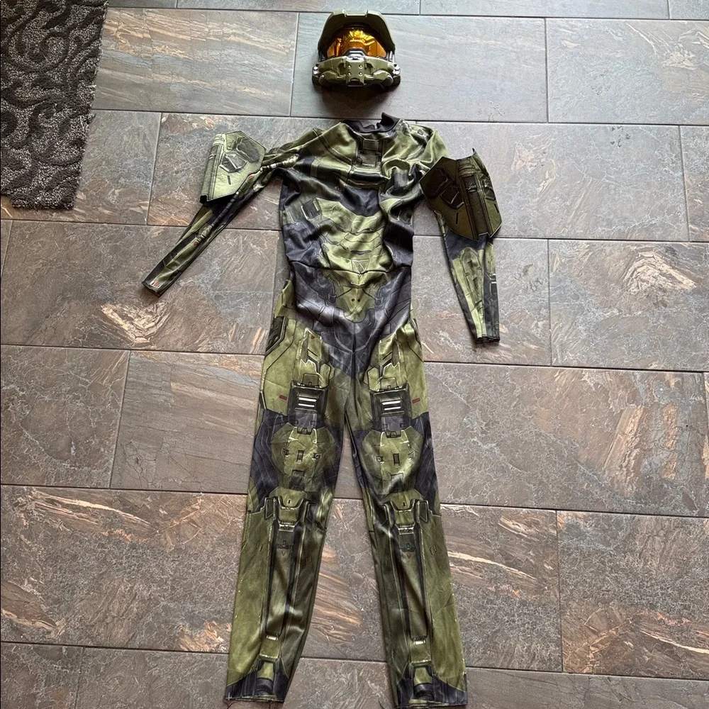 Halo Master Chief Costume for Children, Boys Large 10-12